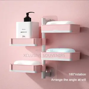 4 Layers Wall Mounted Soap Bar Holder