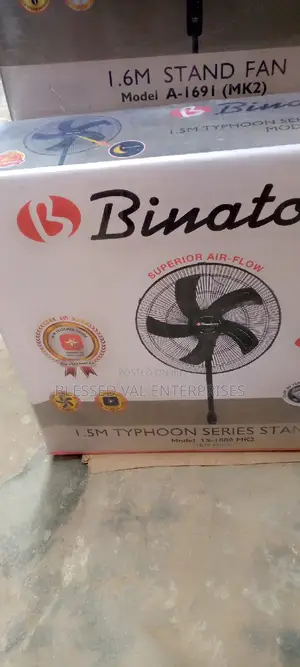 18 INCHES Binatone 1 5M Typhoon Stand Fan