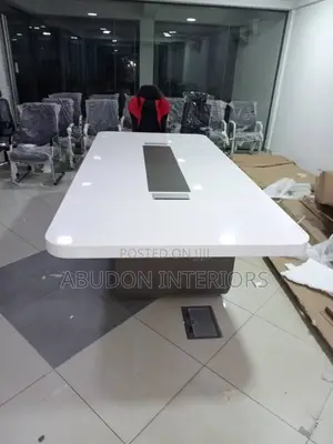 White Conference Table