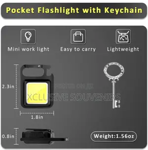 Keychain With Emergency Light Bottle Opener
