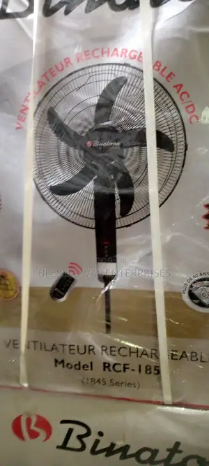 18 Inches Binatone Rechargeable Stand Fan Ac/Dc
