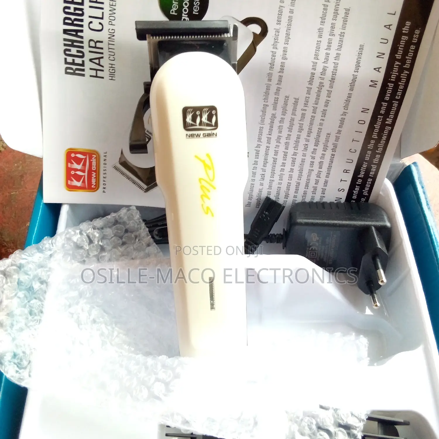 Kiki Rechargeable Non Digital Clipper, Model Ng- 699plus