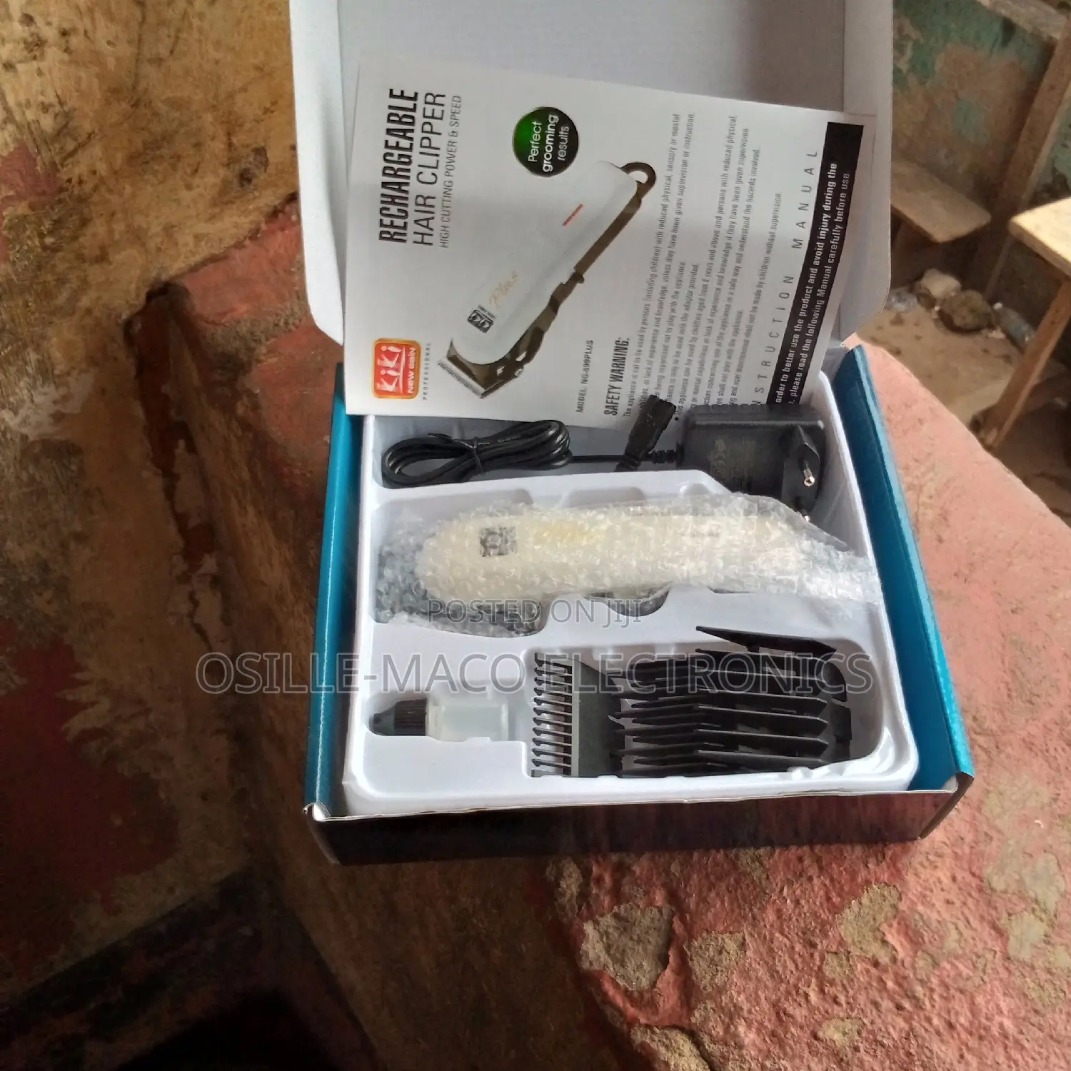 Kiki Rechargeable Non Digital Clipper, Model Ng- 699plus
