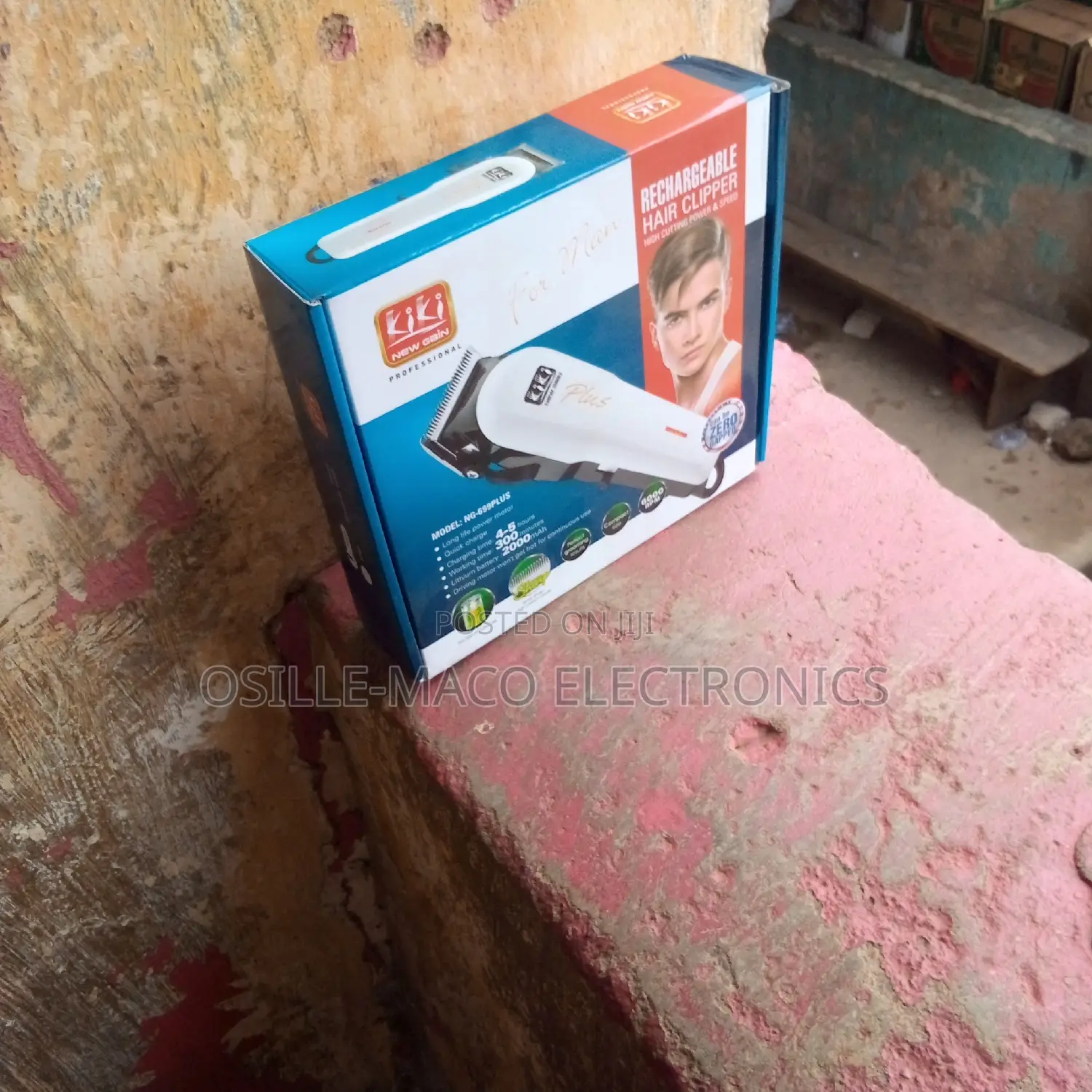Kiki Rechargeable Non Digital Clipper, Model Ng- 699plus