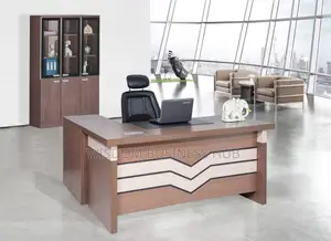 Office Table for Office Use With Side Table