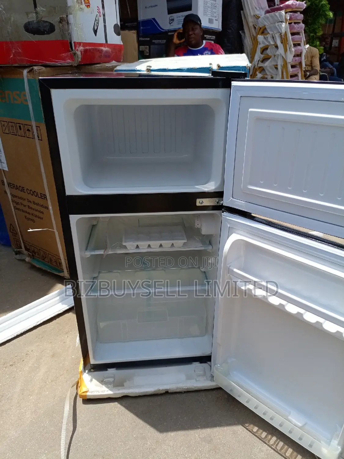 Double Doors Pantronic Refrigerator.