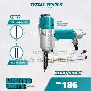 Total High Quality 2 IN 1 Combo Brad Nailer With Nails