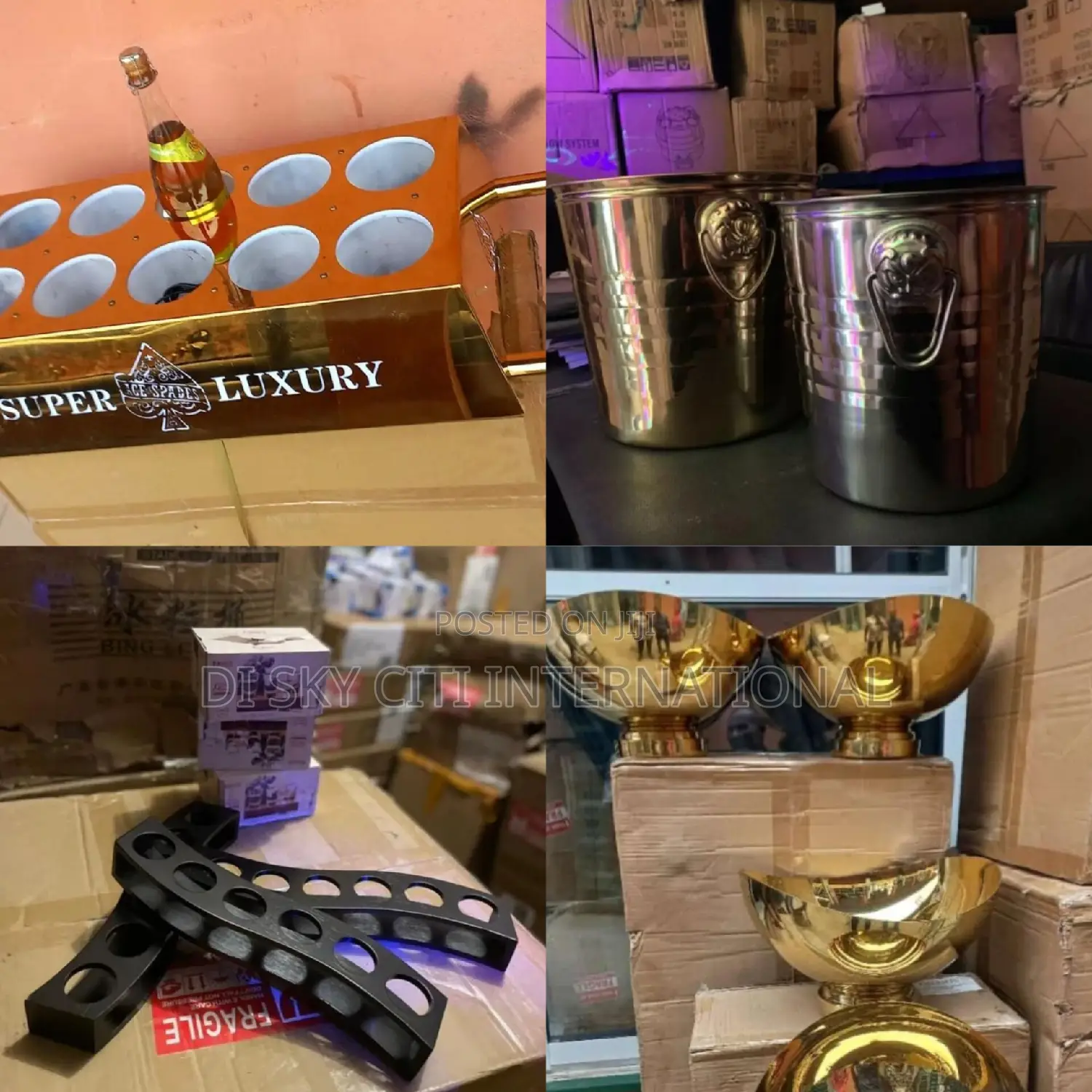 Champagne Carrier,Cup Tray Etc