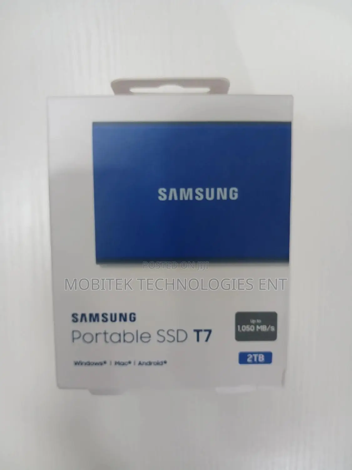 2tb Samsung T7 External SSD Storage Drive (1050mb/S)