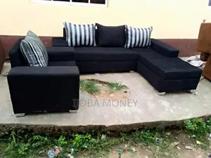 L Shaped Made With Single Black