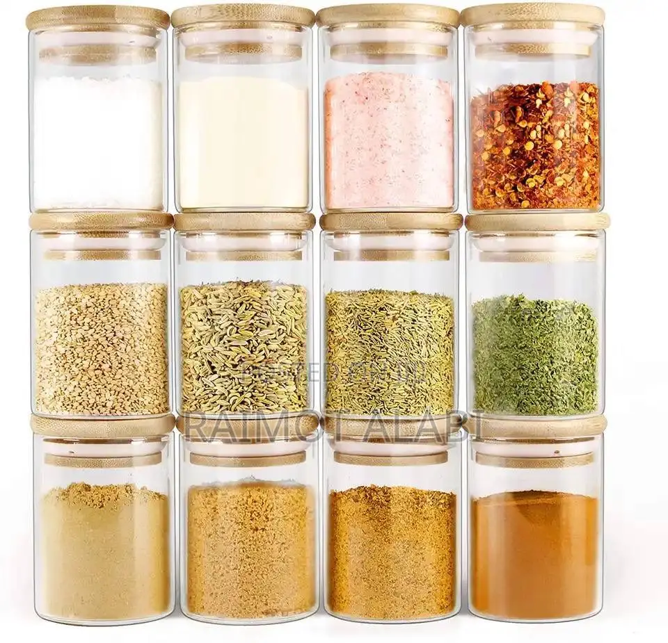 12pcs Glass Jars
