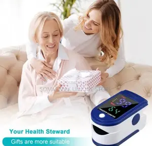 Lk87 Portable Finger Oximeter With Four Color LED