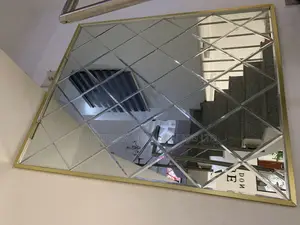 Diamond Mirror Panelling