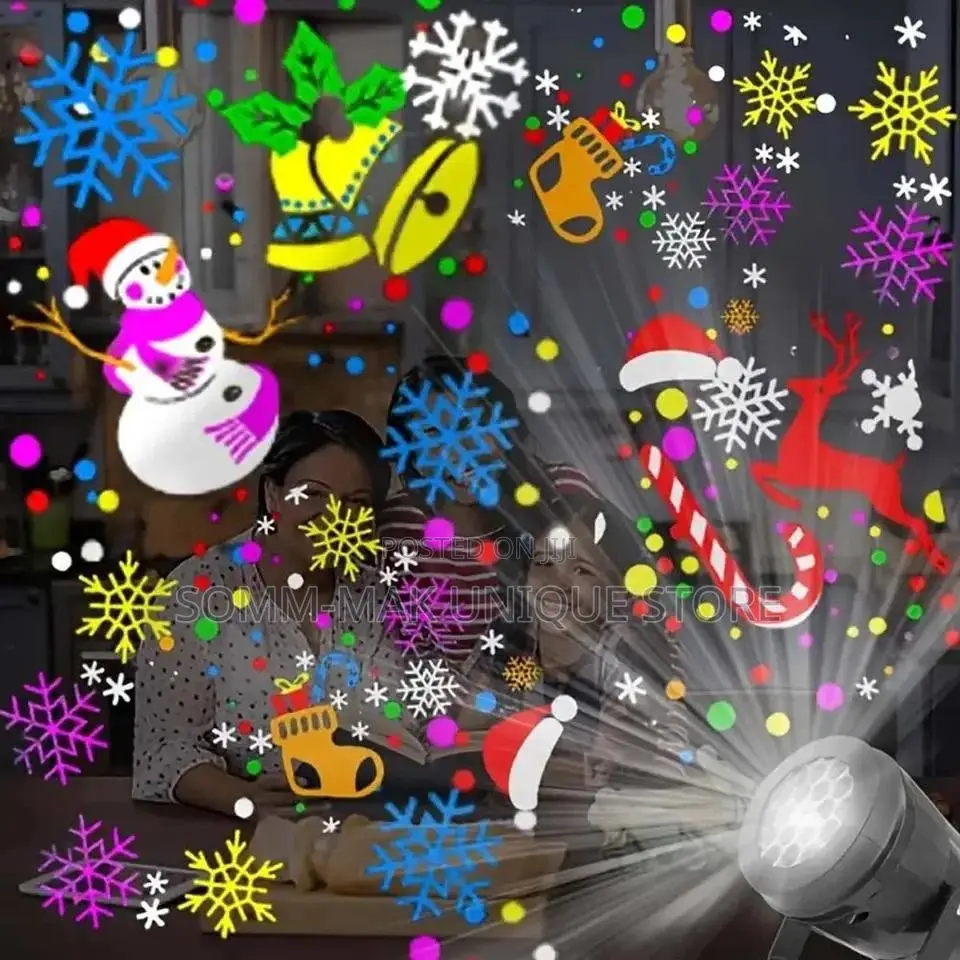 Christmas Decor Led Laser Projector Light - 4w