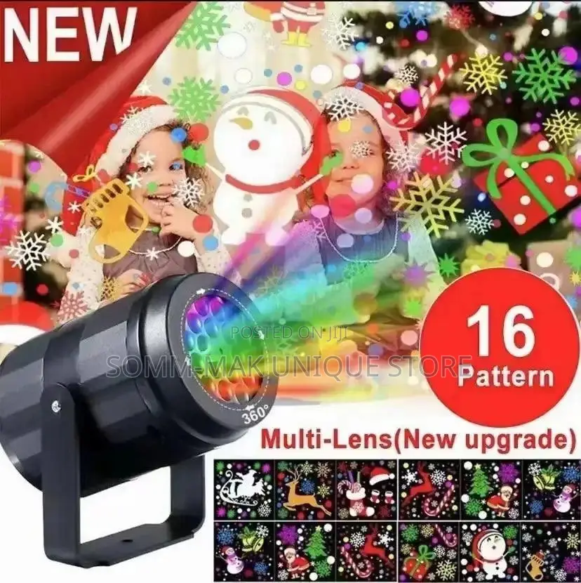 Christmas Decor Led Laser Projector Light - 4w