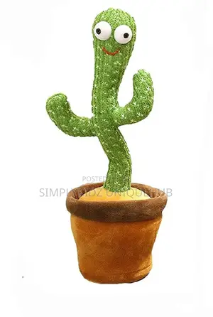 Kids Dancing and Talking Cactus