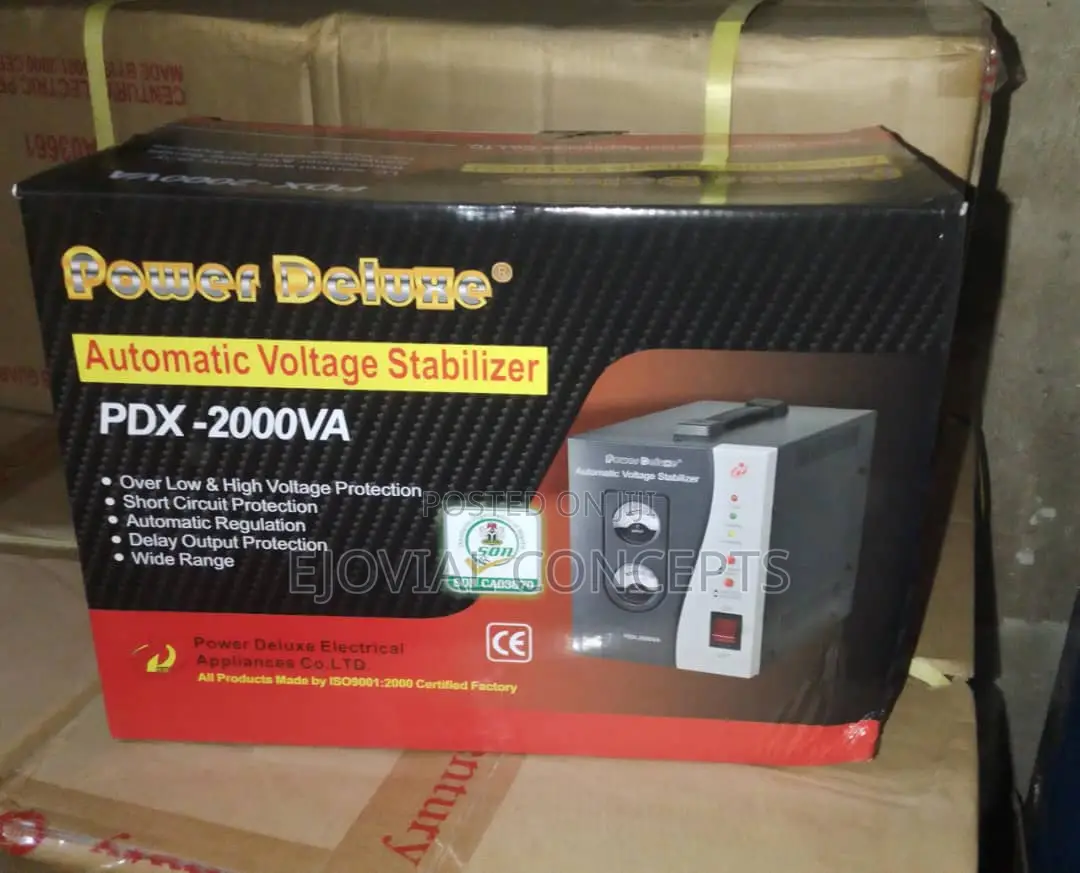 Powerdeluxe 2000w Automatic Voltage Stabilizer