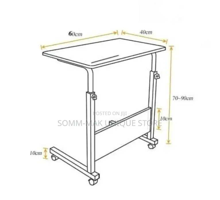 Laptop Table With Wheel