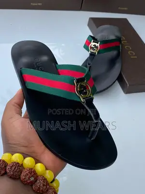 Gucci Leather Slipers