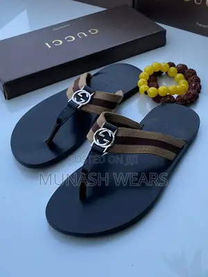 Gucci Leather Slipers