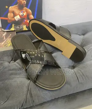 Italian Leather Aristocrat Slipers