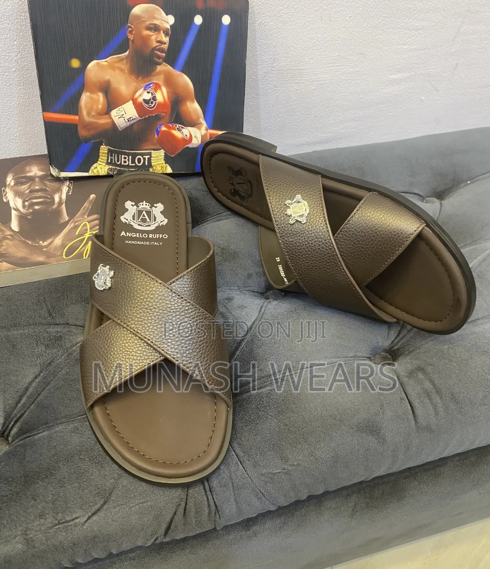 Italian Leather Aristocrat Slipers