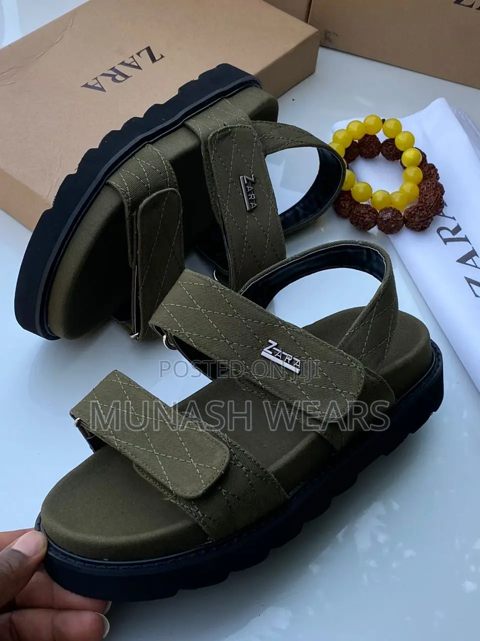 Original Zara Big Sole Sandal