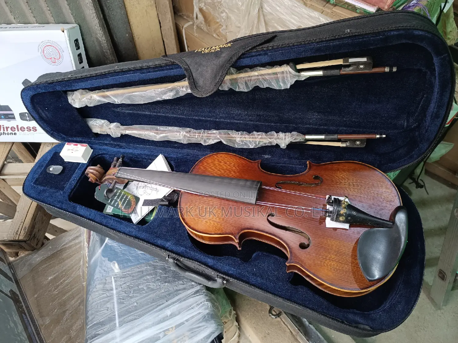Handmade Hallmark Uk Viola 16"