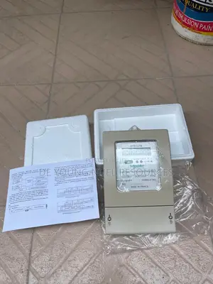 Three Phase Four Wire Electronic Check Meter Postpaid