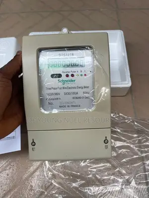 Three Phase Four Wire Electronic Check Meter Postpaid