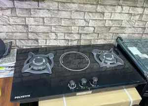 Polystar Built in Gas 2 Burner and 1 Electric Hot Plate