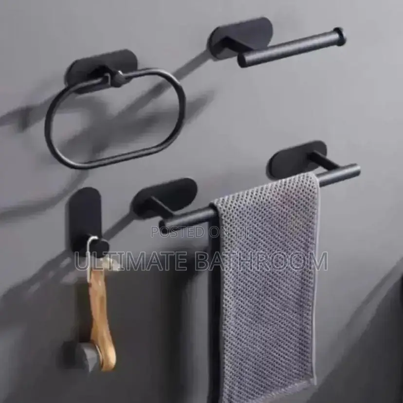 304 Bathroom Accessories Black