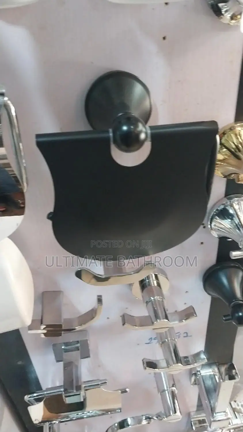 Black Cover Tissue Holder