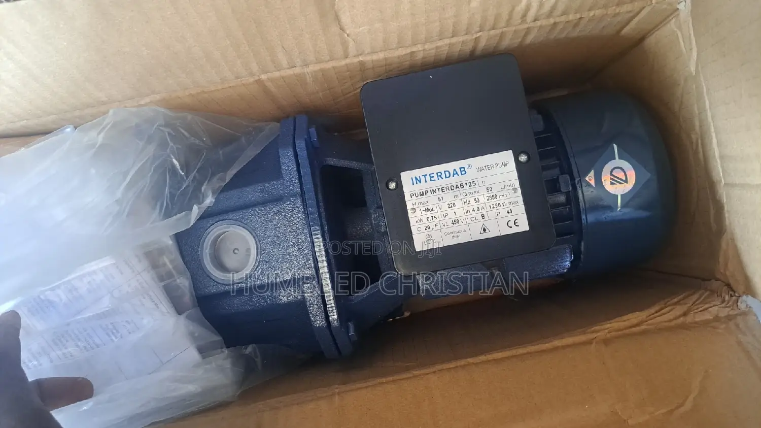 1hp Interdab Surface Pump