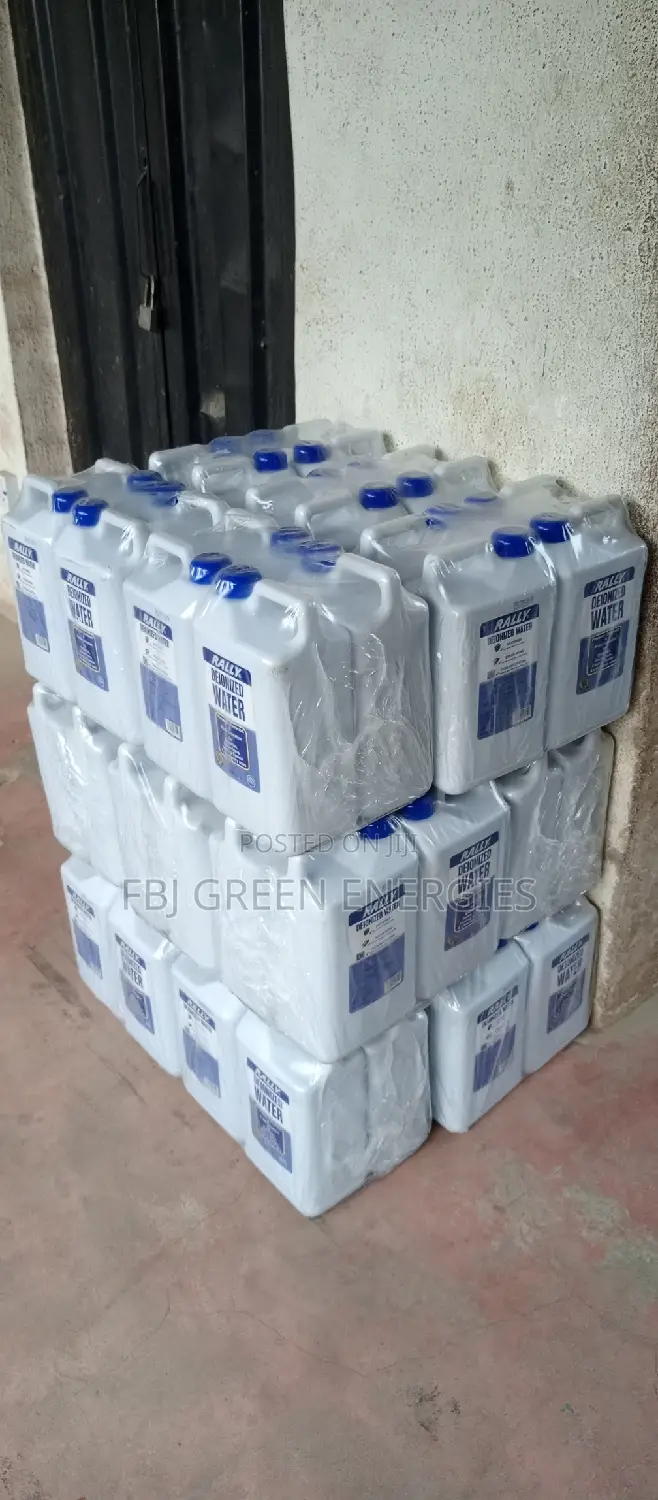 Rally Distilled/Deionized Water Ibadan