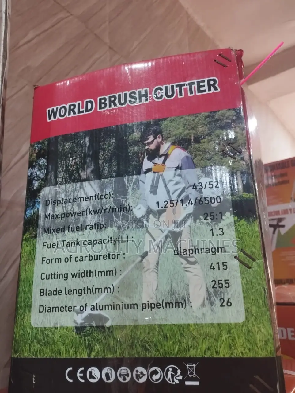 Brush Cutter and Weeder Machine