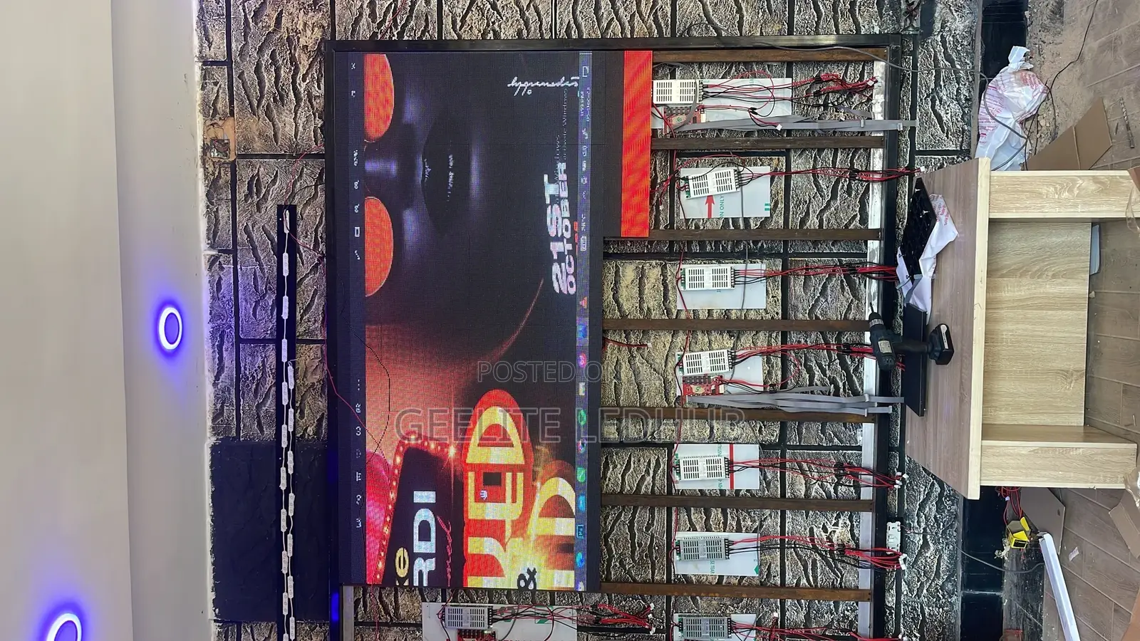 Led Video Screen, Signage Materials, Power Pack,