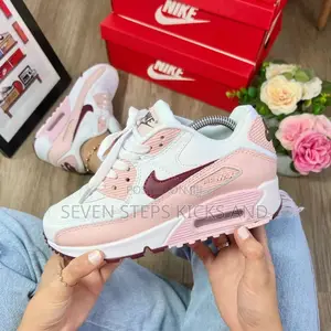 Premium Quality Nike Air Max 90 "White Pink Foam" Sneakers
