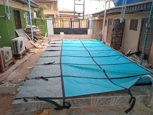 Swimming Pool With Pool Cover