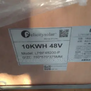 10kwh Felicity Lithium Battery Available