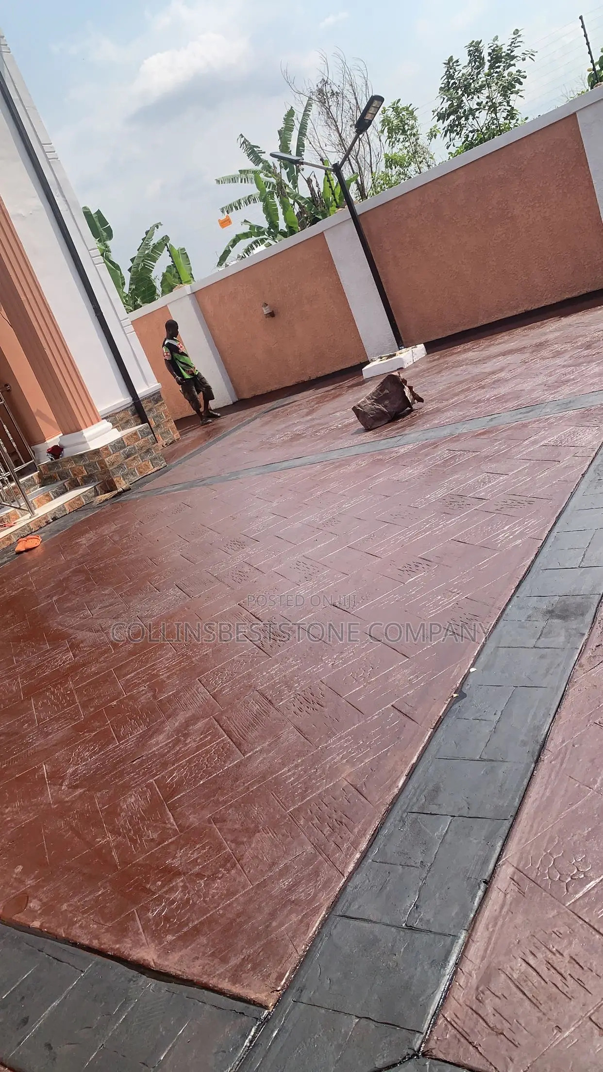 Foreign Stamp Floor