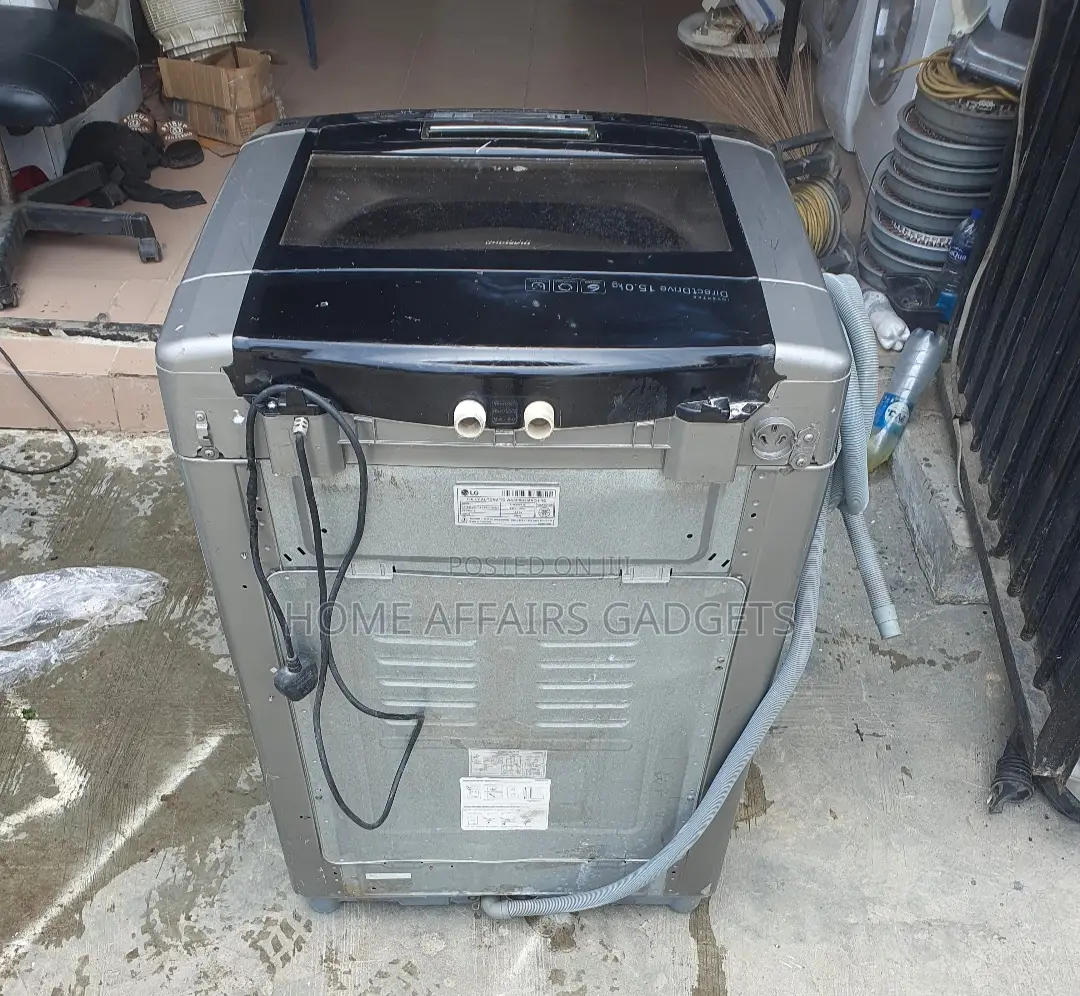 LG 15kg Inverter Drive Washing Machine +GUARANTEE (DELIVERY) in Lagos