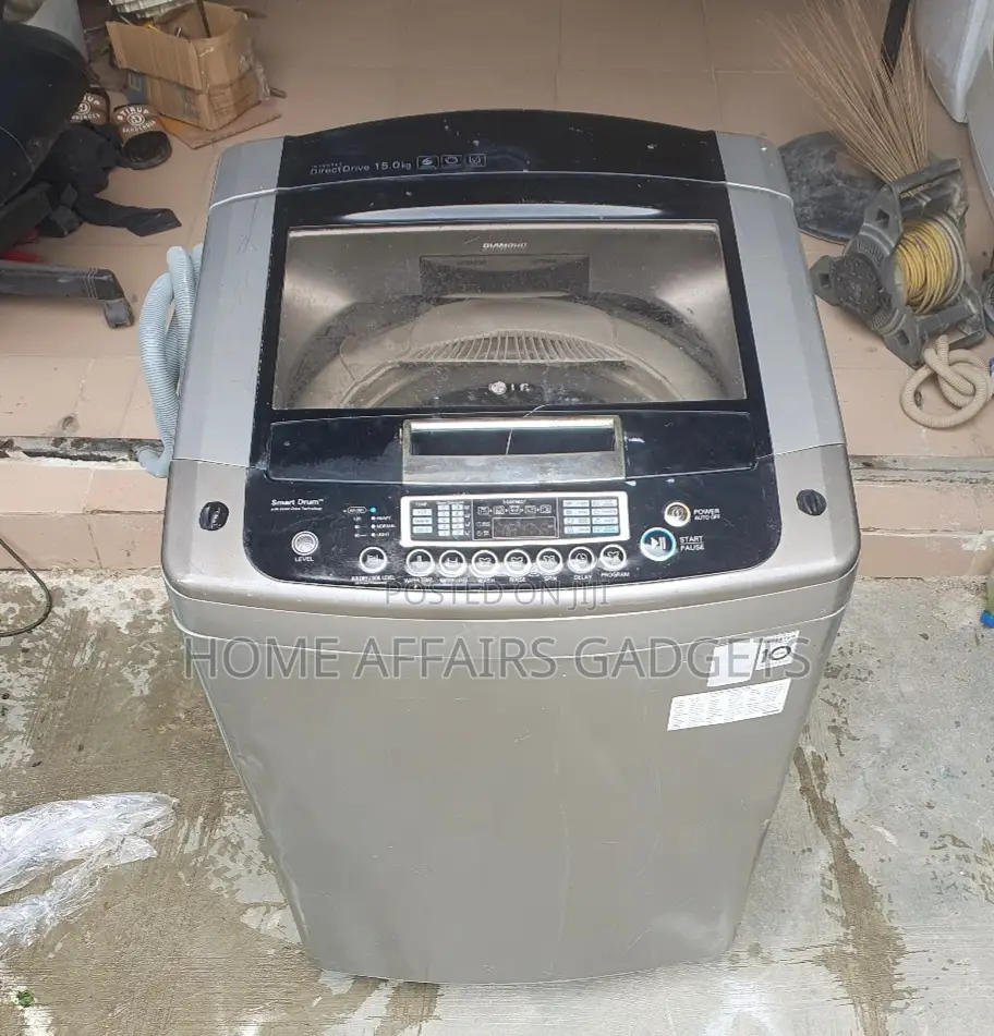 LG 15kg Inverter Drive Washing Machine +GUARANTEE (DELIVERY) in Lagos