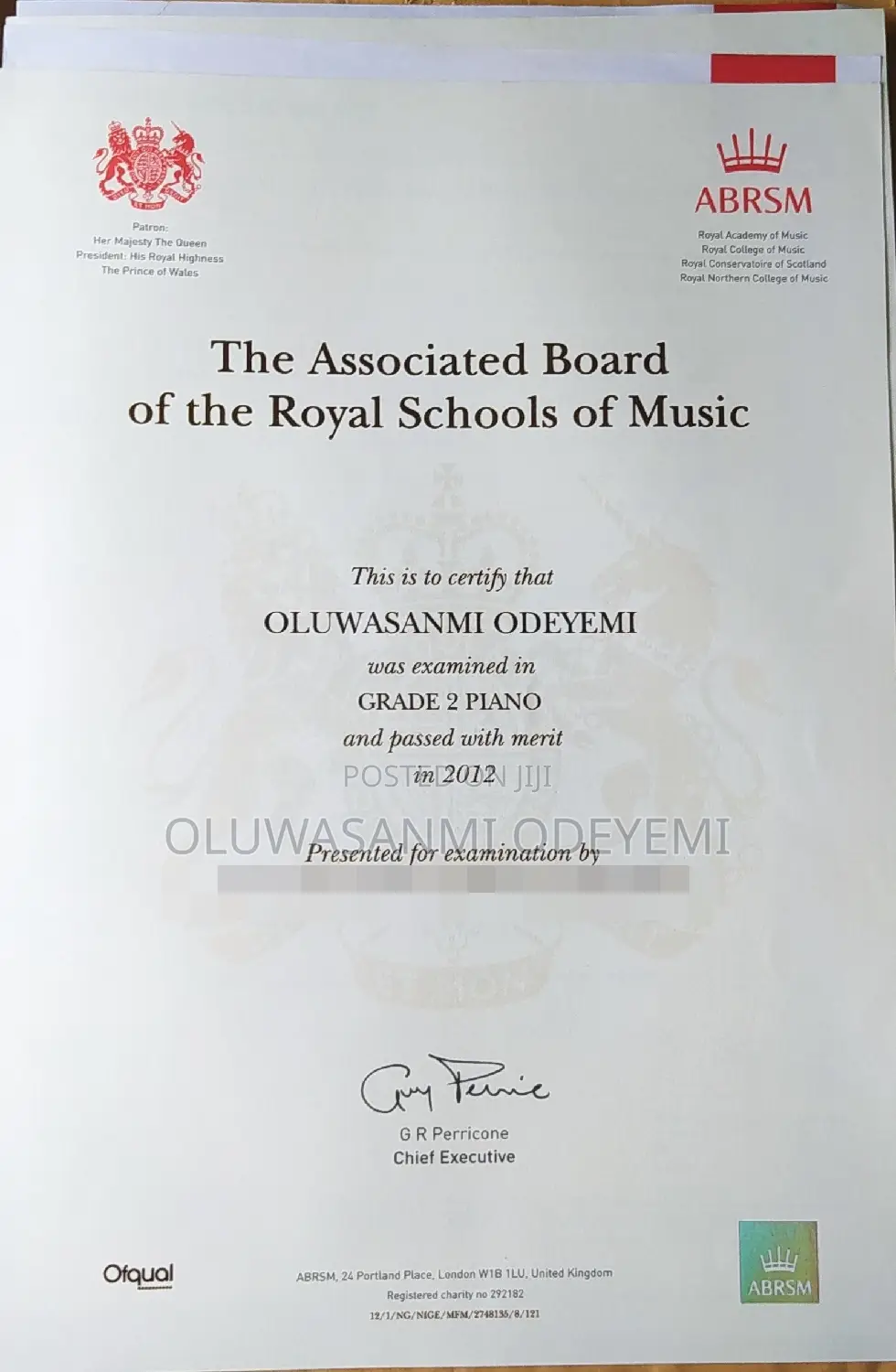 International Music Certification Training