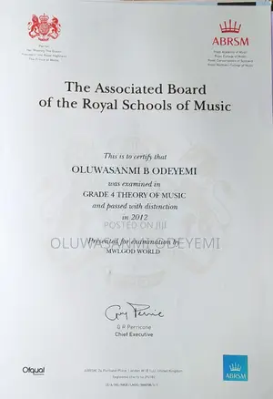 International Music Certification Training