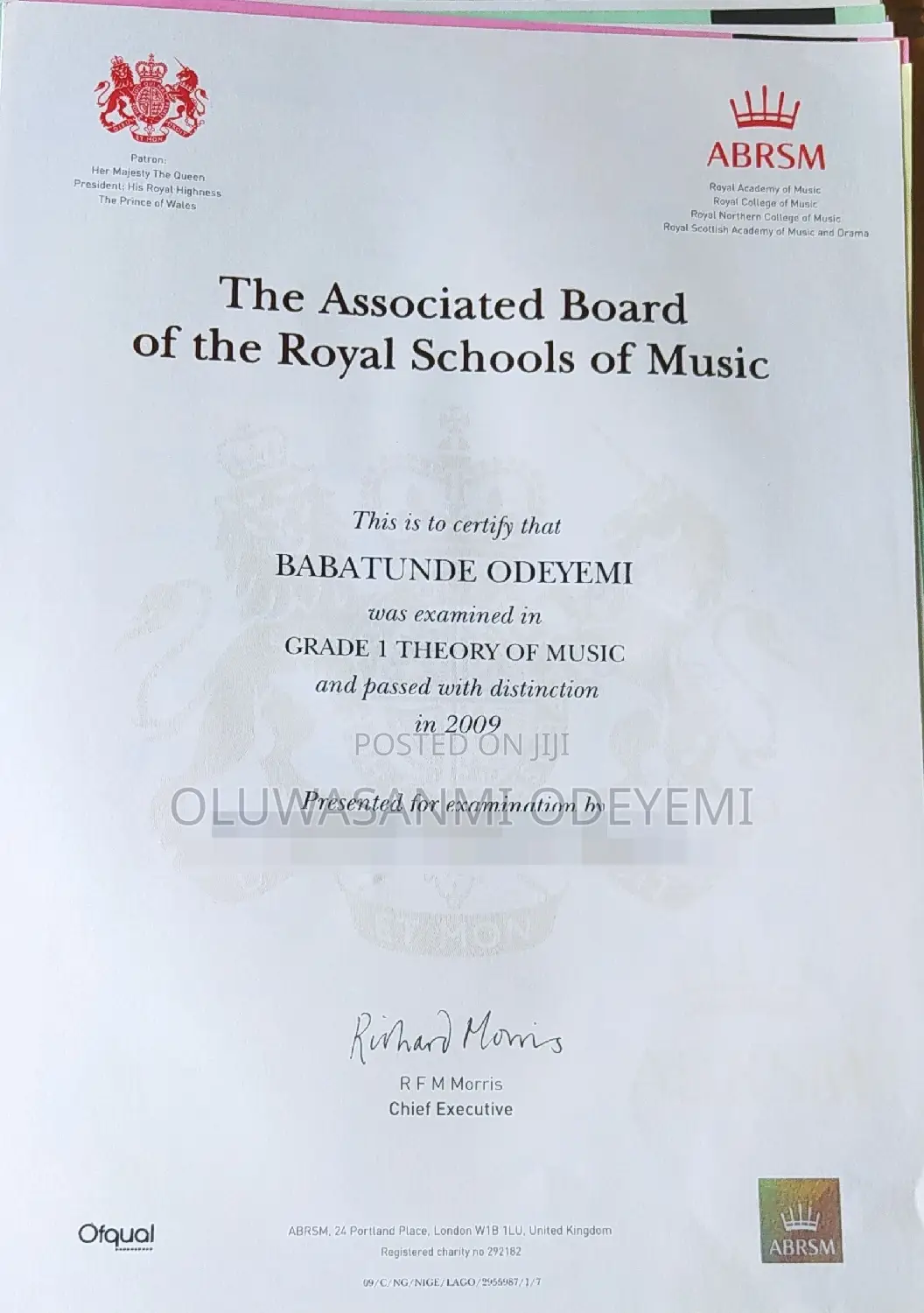 International Music Certification Training