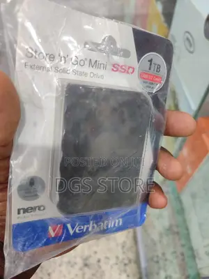 Verbatim Go Mini 1TB External SSD Hard Drive