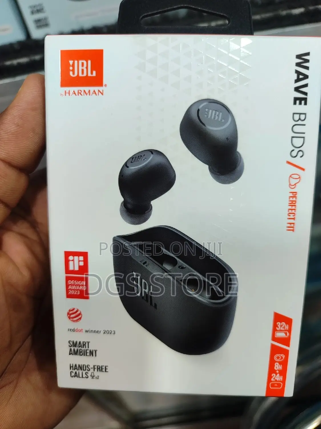 JBL Wave Buds Bluetooth Earbuds