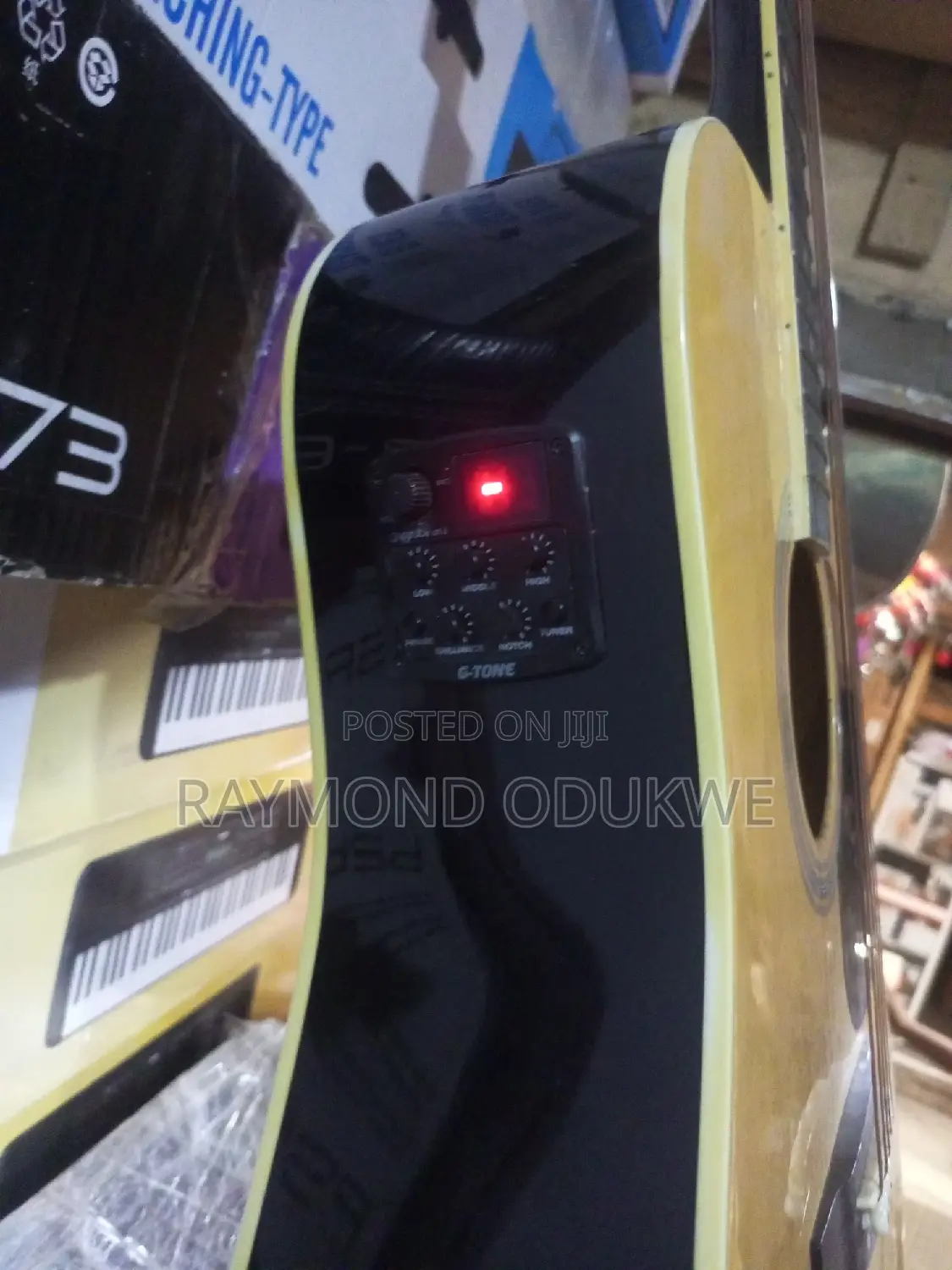 Professional Acoustic Electric Guitar With Inbuilt Effects