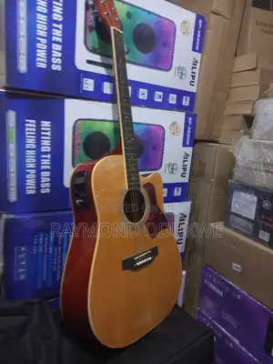 Photo - Quality and Durable Semi Electric Acoustic Guitar